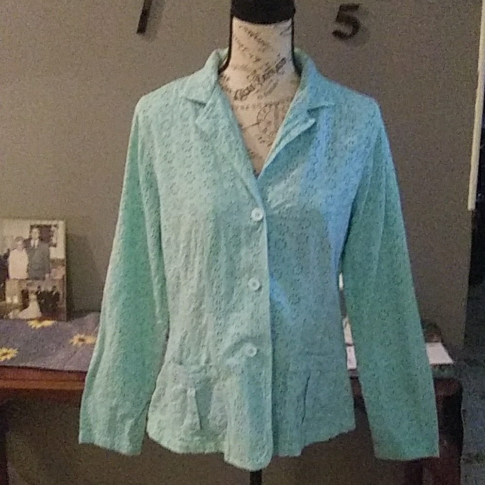 Eyelet Jacket